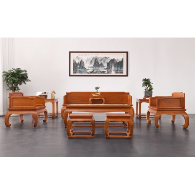 A4203 三围板弯脚沙发