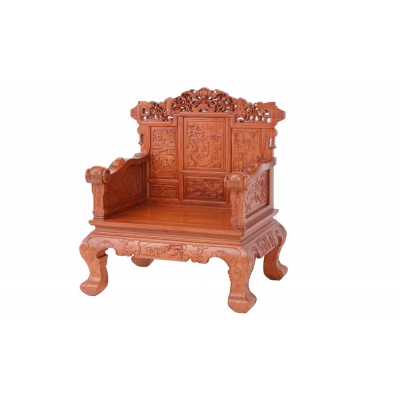 A0103 八宝如意沙发6件套 缅甸花梨