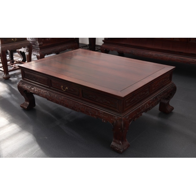 A0402凤凰如意沙发 巴里黄檀