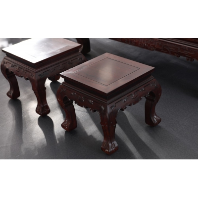 A0402凤凰如意沙发 巴里黄檀