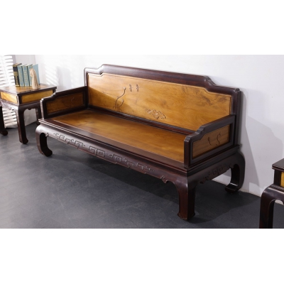 A0521+14 苏式檀雕沙发 柬酸+金丝楠