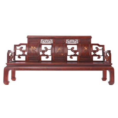 A1102 巻书沙发 巴里黄檀