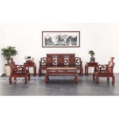 A1102 巻书沙发 巴里黄檀