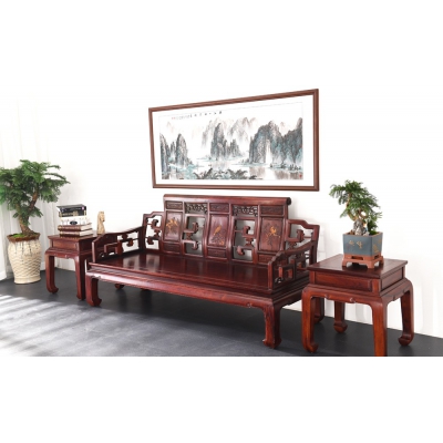 A1102 巻书沙发 巴里黄檀