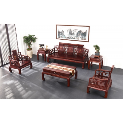 A1102 巻书沙发 巴里黄檀