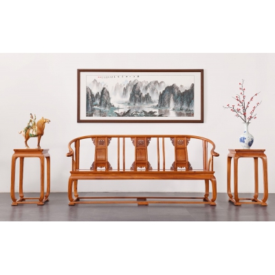 A1303皇宫椅沙发6件套  缅花