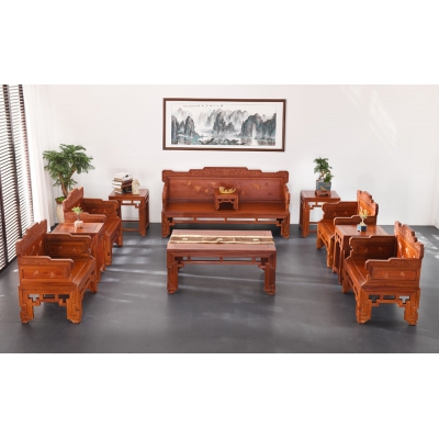 A1503 花鸟沙发 缅花