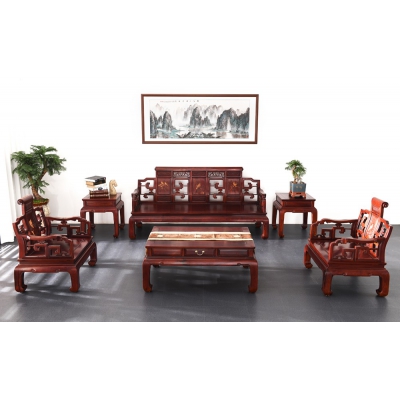 A1102 巻书沙发 巴里黄檀