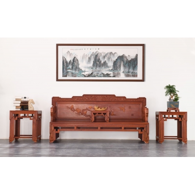 A1503 花鸟沙发 缅花