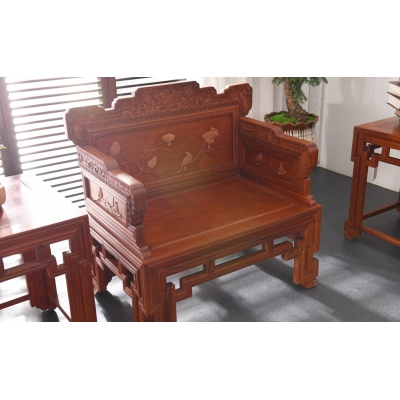 A1503 花鸟沙发 缅花