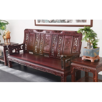 A2002 小如意沙发 巴里黄檀