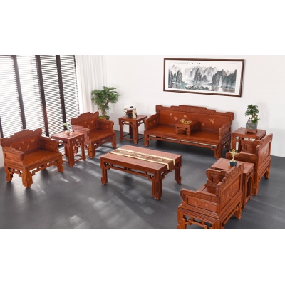 A1503 花鸟沙发 缅花