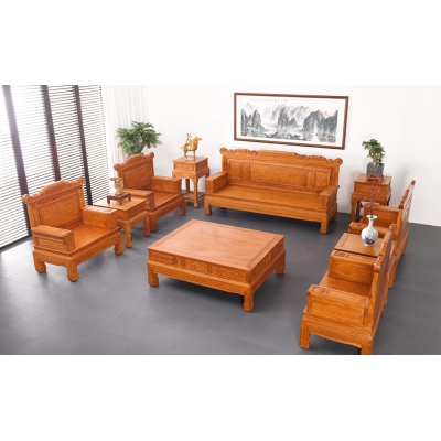 A2903-诗情画意沙发113-缅花