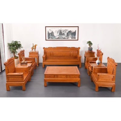 A2903-诗情画意沙发113-缅花