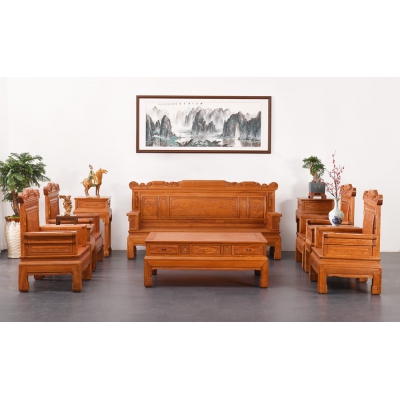 A2903-诗情画意沙发113-缅花