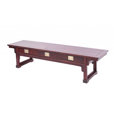 B1021 三抽电视柜 柬埔寨酸枝