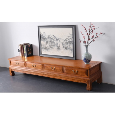 B3203 兰亭序系列电视柜 缅甸花梨