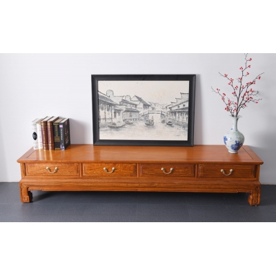 B3203 兰亭序系列电视柜 缅甸花梨