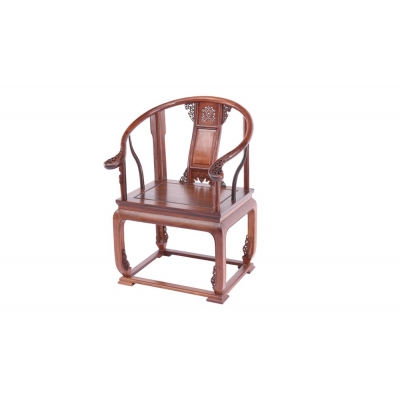 K0302-皇宫椅带几-巴里黄檀