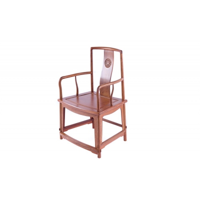 K0403-扇面南官帽椅-缅花