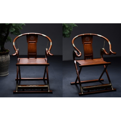 K1703-交椅-缅甸花梨