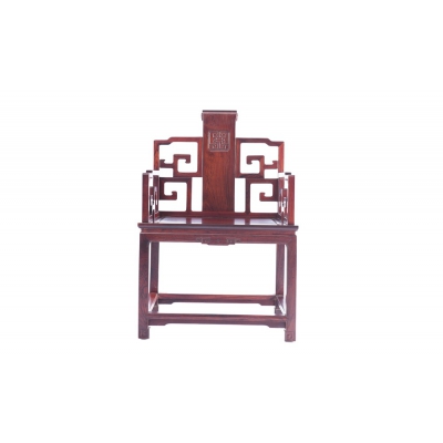 K1902-太师椅带几-巴里黄檀