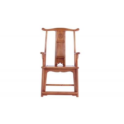 K3003 四出头官帽椅 缅甸花梨