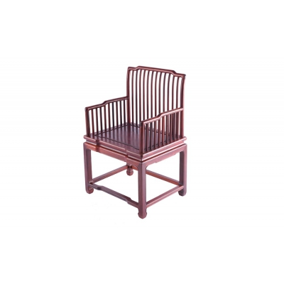 K3102+14-梳背椅带几-巴里黄檀+金丝楠