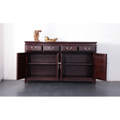 G0115 四抽四门餐边柜 染料紫檀