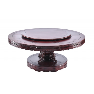 E0321 1.8M圆餐桌 柬埔寨酸枝