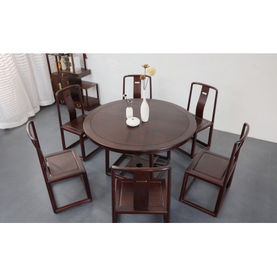 E1815 新明式餐桌 染料紫檀