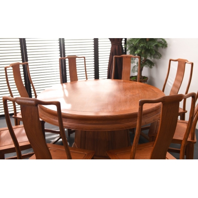 E4503 1.38M六角圆桌 缅花