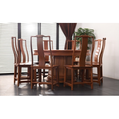 E4503 1.38M六角圆桌 缅花