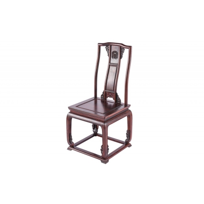 E0215-如意腿餐桌--染料紫檀