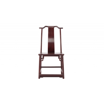 E0415 新明式霸王枨餐桌 染料紫檀