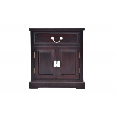 L0315 1.5M万事如意大床 染料紫檀