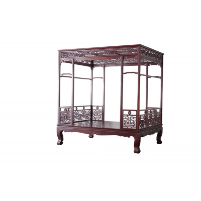 L5815八柱万字纹架子床