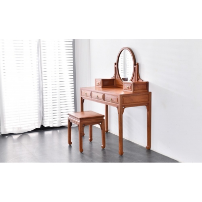 L5603 梳妆台带凳 缅甸花梨