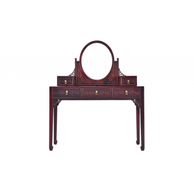 L3015-梳妆台带凳-染料紫檀