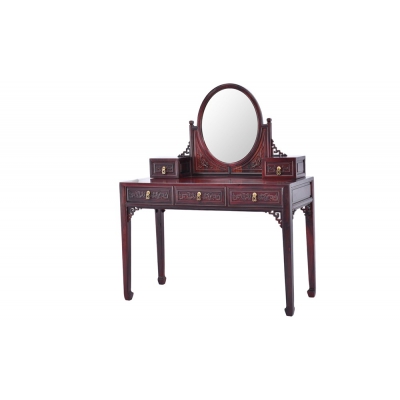 L3015-梳妆台带凳-染料紫檀