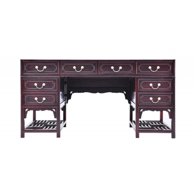 I0115 1.53M写字台 染料紫檀