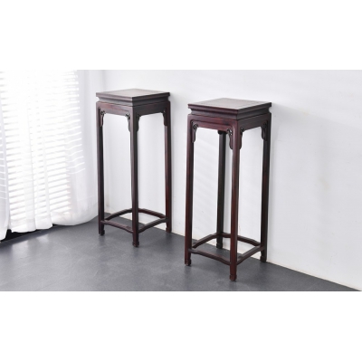 H2015 高足花几 染料紫檀