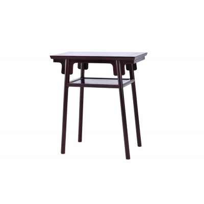 F2315 带屉板平头案 染料紫檀