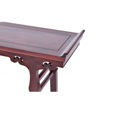 F2502 明式如意翘头案 巴里黄檀