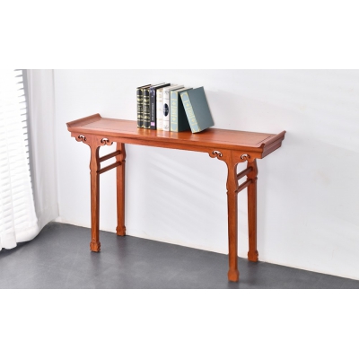 F2503 翘头案 缅甸花梨