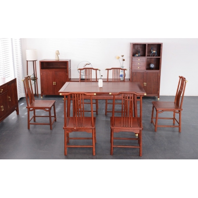 LE0104-传承餐台-刺猬紫檀