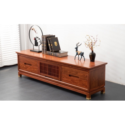 LB0604 翻门电视柜  刺猬紫檀