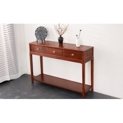 LG0304 和阅抽斗玄关 刺猬紫檀