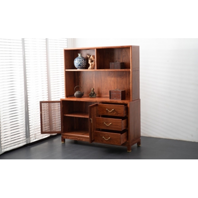 LG0504 多功能餐边柜（上下柜）  刺猬紫檀