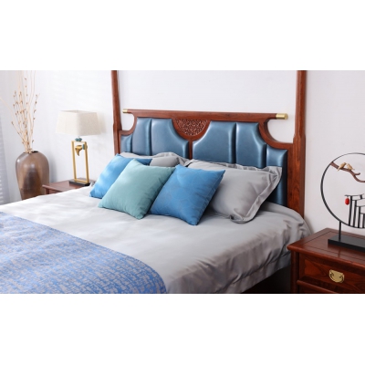 LL0204 传承架子床 刺猬紫檀